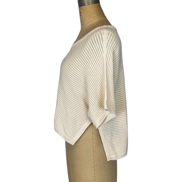 Babaton (Aritzia) Donald Ribbed Knit Boxy Crop Sweater Size XS - Picture 5 of 14